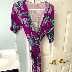 Lilly Pulitzer wrap dress